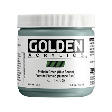 Golden Akrilik HB PHTHL.GRN.(BLUE SH.) 473ML