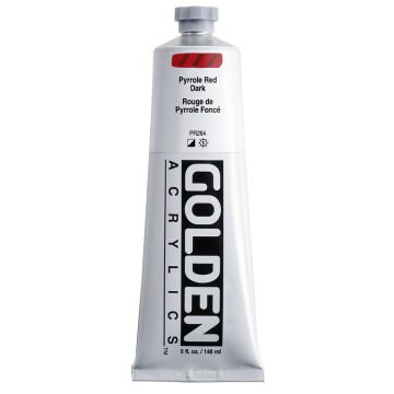 Golden Akrilik HB PYRROLE RED DARK 148 ML