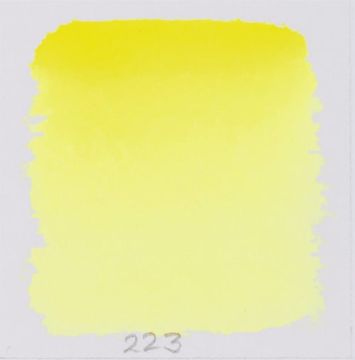 Schmincke Horadam Aquarell Artistik Sulu Boya Yarım Tablet Seri 3 223 cadmium yellow lemon