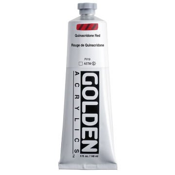 Golden Akrilik HB QUINACRIDONE RED 148 ML