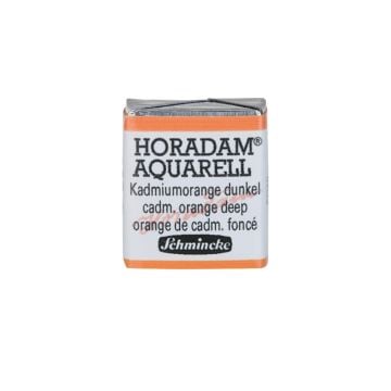 Schmincke Horadam Aquarell Artistik Sulu Boya Yarım Tablet Seri 3 228 cadmium orange deep