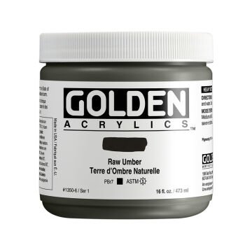 Golden Akrilik HB RAW UMBER 473 ML