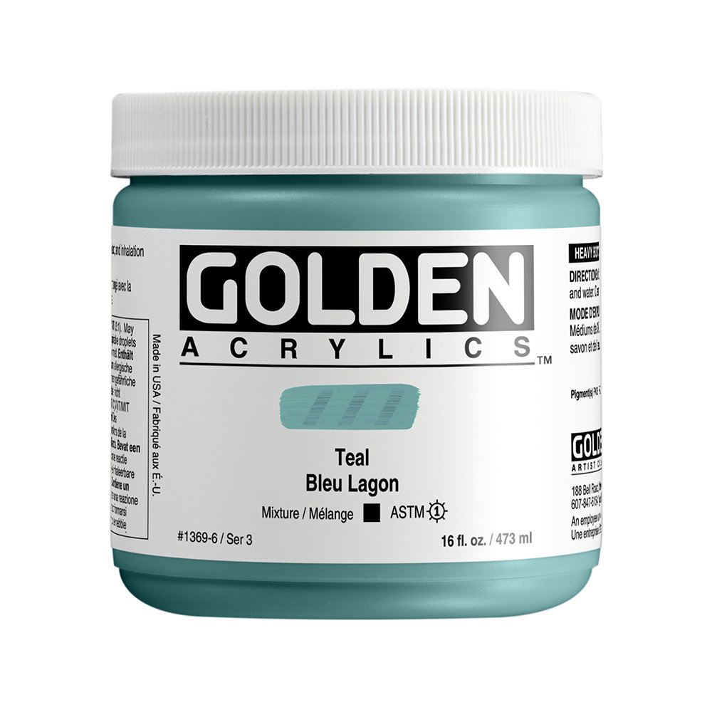 Golden Akrilik HB TEAL 473 ML