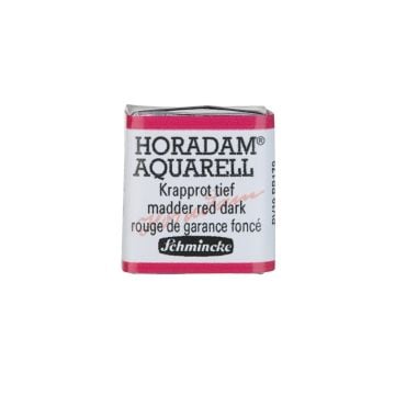 Schmincke Horadam Aquarell Artistik Sulu Boya Yarım Tablet Seri 3 354 madder red dark