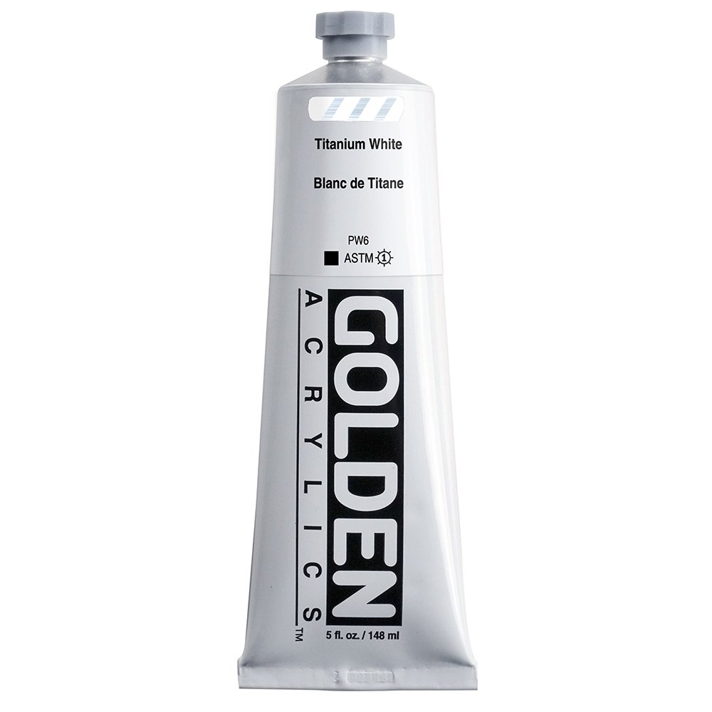 Golden Akrilik HB TITANIUM WHITE 148 ML
