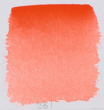 Schmincke Horadam Aquarell Artistik Sulu Boya Yarım Tablet Seri 3 361 permanent red