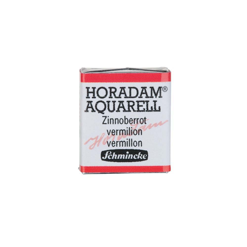 Schmincke Horadam Aquarell Artistik Sulu Boya Yarım Tablet Seri 3 365 vermilion
