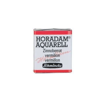 Schmincke Horadam Aquarell Artistik Sulu Boya Yarım Tablet Seri 3 365 vermilion