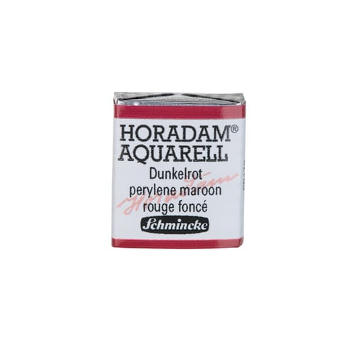 Schmincke Horadam Aquarell Artistik Sulu Boya Yarım Tablet Seri 3 366 perylene maroon