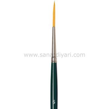 Da Vinci 1270 Serisi Fırça No:6 nova sentetik yuvarlak uzun tabela yazı fırçası