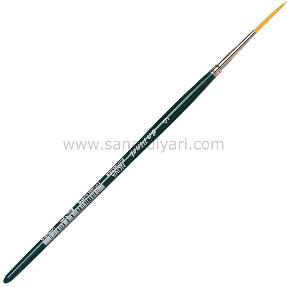 Da Vinci 1270 Serisi Fırça No:6 nova sentetik yuvarlak uzun tabela yazı fırçası