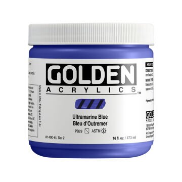 Golden Akrilik HB ULTRAMARINE BLUE 473 ML