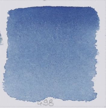 Schmincke Horadam Aquarell Artistik Sulu Boya Yarım Tablet Seri 3 498 dark blue