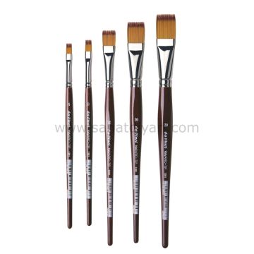 Da Vinci 1381 Serisi Fırça No:20 vario tip sentetik düz uçlu sulu boya ve hobi craft fırçası