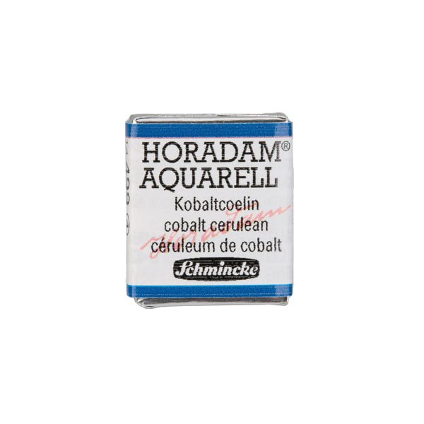 Schmincke Horadam Aquarell Artistik Sulu Boya Yarım Tablet Seri 4 499 cobalt cerulean