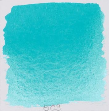 Schmincke Horadam Aquarell Artistik Sulu Boya Yarım Tablet Seri 4 509 cobalt turquoise