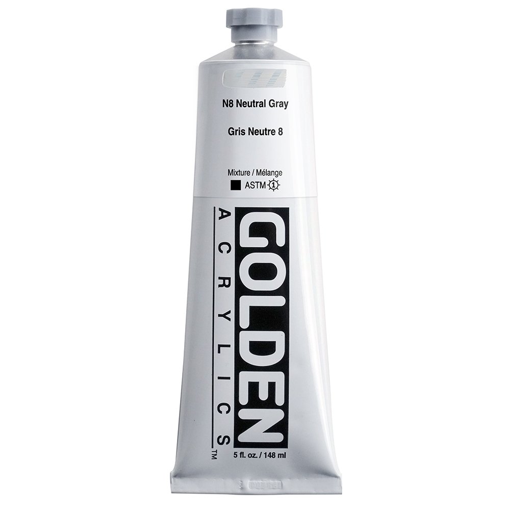 Golden Akrilik HB N8 NEUTRAL GRAY 148 ML