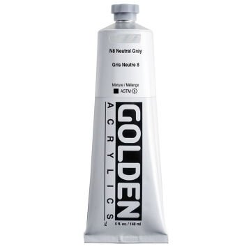 Golden Akrilik HB N8 NEUTRAL GRAY 148 ML