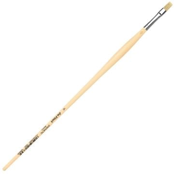 Da Vinci 8329 Serisi Fırça No:6 Sentetik Düz Uçlu Akrilik Boya Ve Yağlı Boya Fırçası