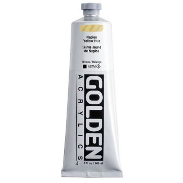 Golden Akrilik HB NAPLES YELLOW HUE 148 ML