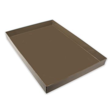 Karin galvaniz ebru teknesi 35x50 cm