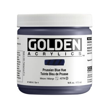 Golden Akrilik HB PRUSSIAN BLUE HUE 473 ML