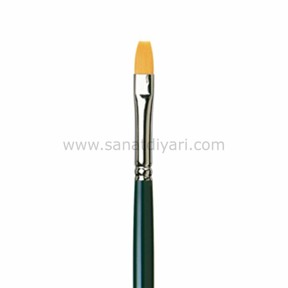 Da Vinci 1870 Serisi Fırça No:1 nova sentetik düz yağlı boya ve akrilik boya fırçası