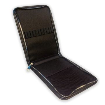 KARİN SUNİ DERİ KALEMLİK FIRÇALIK FİLELİ 12 Lİ