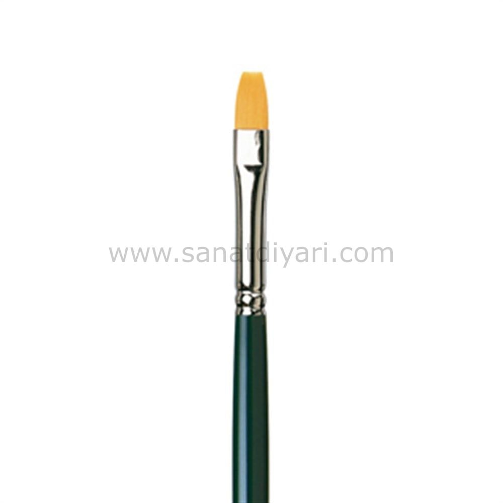 Da Vinci 1870 Serisi Fırça No:4 nova sentetik düz yağlı boya ve akrilik boya fırçası