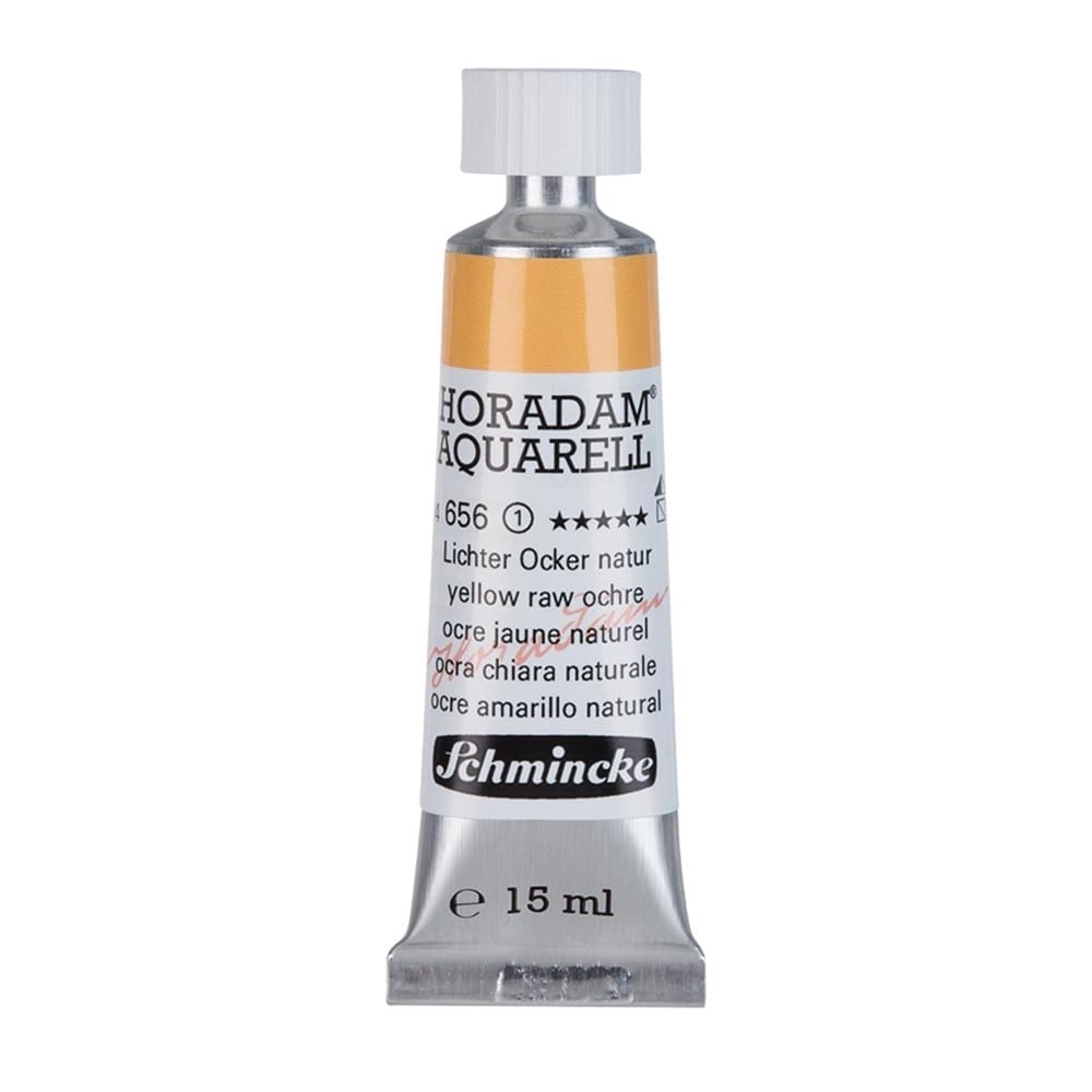 Schmincke Horadam Aquarell Artist Sulu Boya 15 ml Tüp Seri 1 656 yellow raw ochre