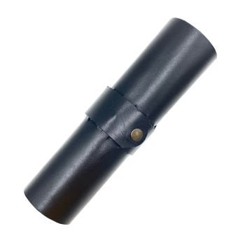 Katlamalı DERİ 15 GÖZLÜ SİYAH FIRÇALIK VE KALEMLİK