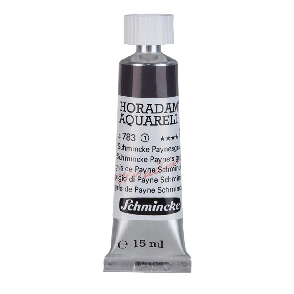 Schmincke Horadam Aquarell Artist Sulu Boya 15 ml Tüp Seri 1 783 schmincke paynes grey