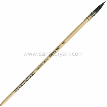 Da Vinci 418 Serisi Fırça No:2/0 petit gris pur mavi rus sincap kılı yuvarlak fıransız sulu boya fırçası