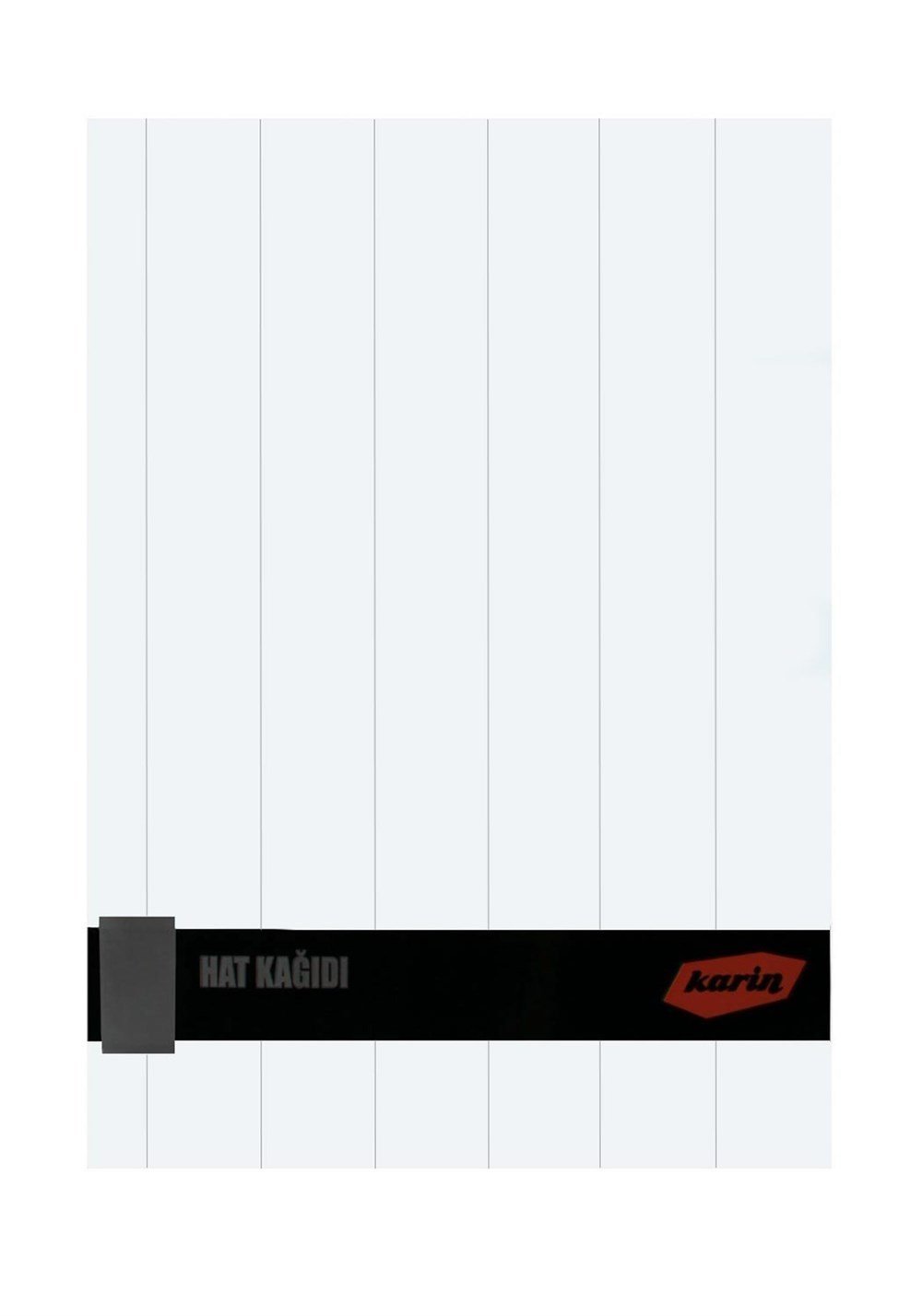 Karin Mat Kuşe Kağıdı Çizgili 110 Gr Beyaz A4 (80 Yp.)
