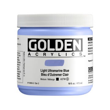 Golden Akrilik HB LT. ULTRAMARINE BLUE 473ML