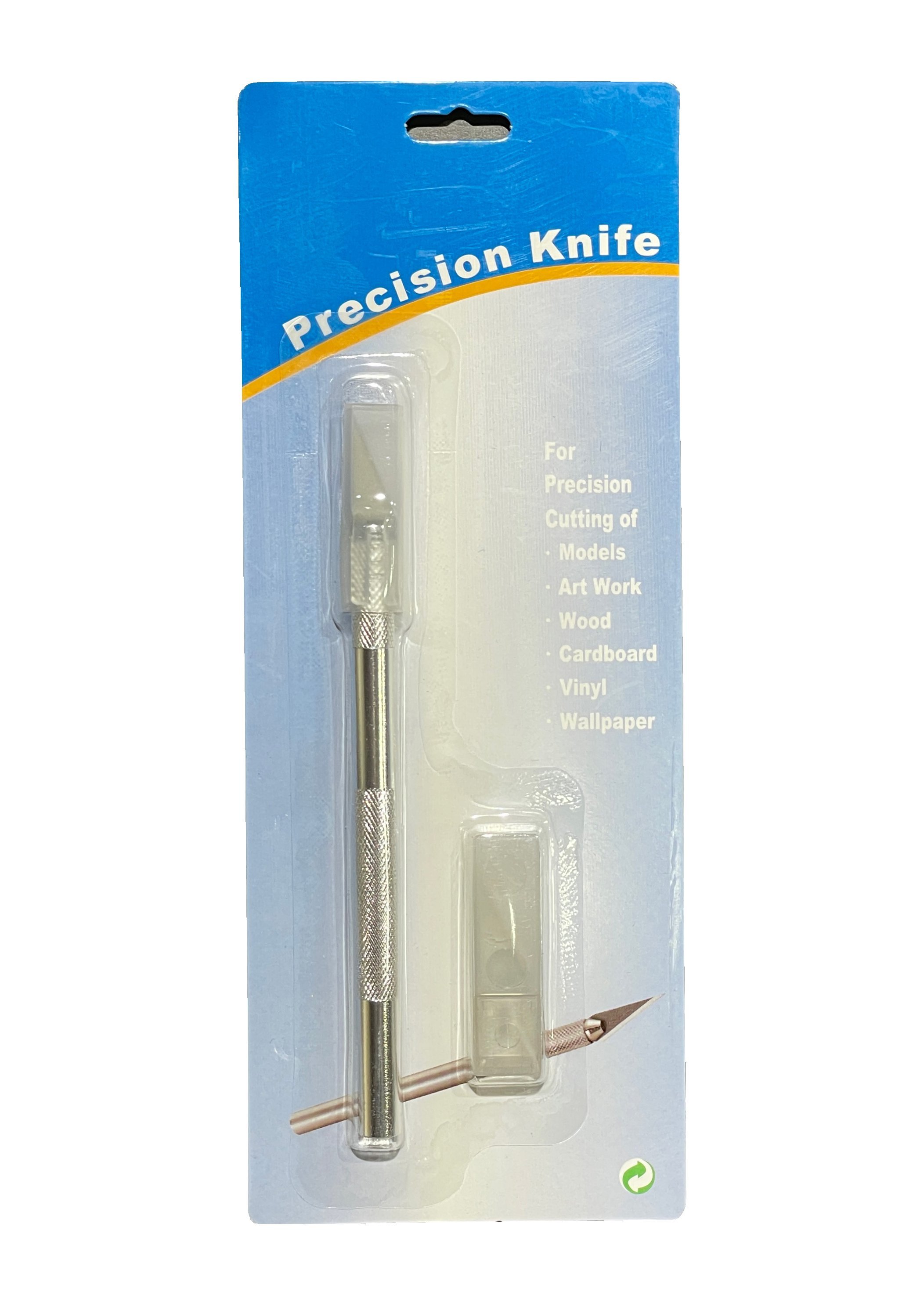 Vera Sanat Precision Knife Gri Metal Saplı Kretuar Bıçağı 5'Li Yedekli