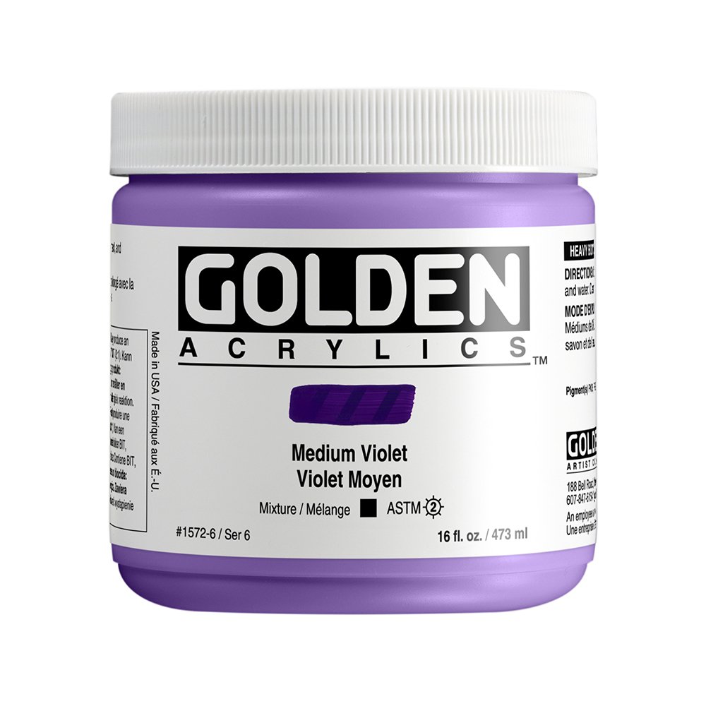 Golden Akrilik HB MEDIUM VIOLET 473 ML