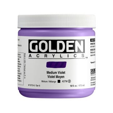 Golden Akrilik HB MEDIUM VIOLET 473 ML