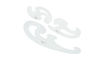 Linex 103DT Burmester Curve Şekilli Cetvel