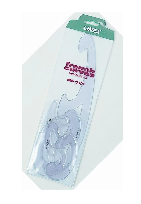 Linex 103DT Burmester Curve Şekilli Cetvel