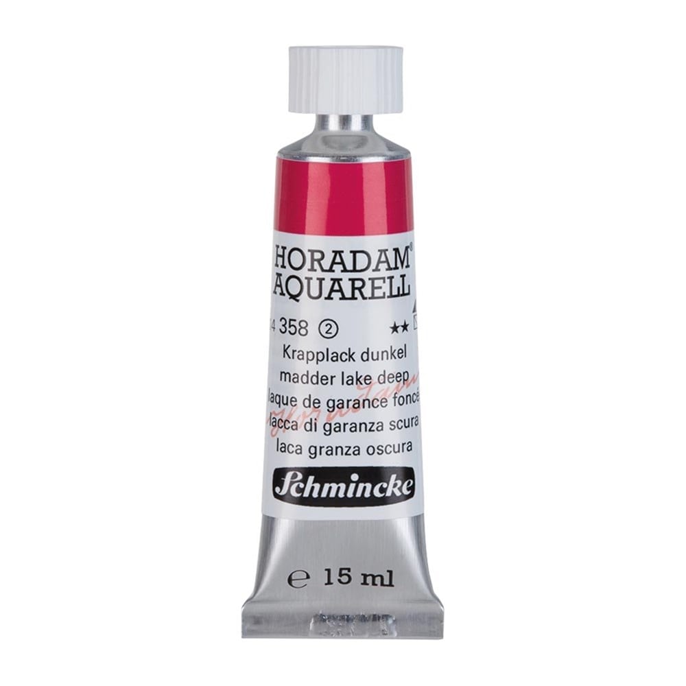 Schmincke Horadam Aquarell Artist Sulu Boya 15 ml Tüp Seri 2 358 madder lake deep