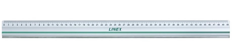 Linex Anti Slide Kaydırmaz Cetvel Alüminyum 50 cm