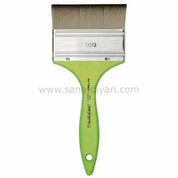 Da Vinci 5073 Serisi Fırça No:100 fit for hobby sentetik düz uçlu geniş yüzey fırçası