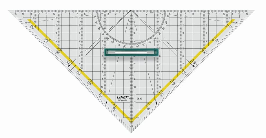 Linex geometrik açı cetvel 2632