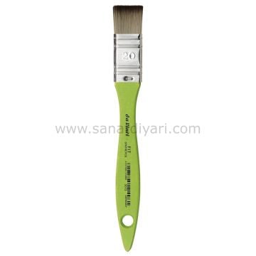 Da Vinci 5073 Serisi Fırça No:20 fit for hobby sentetik düz uçlu geniş yüzey fırçası