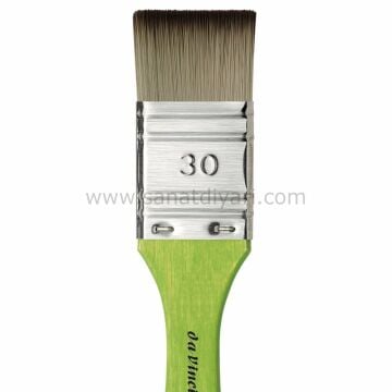Da Vinci 5073 Serisi Fırça No:30 fit for hobby sentetik düz uçlu geniş yüzey fırçası
