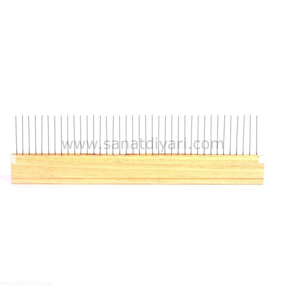 Karin Ebru Tarağı 38 cm 9 mm Aralıklı