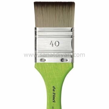 Da Vinci 5073 Serisi Fırça No:40 fit for hobby sentetik düz uçlu geniş yüzey fırçası