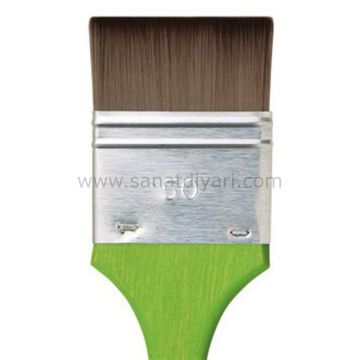 Da Vinci 5073 Serisi Fırça No:50 fit for hobby sentetik düz uçlu geniş yüzey fırçası