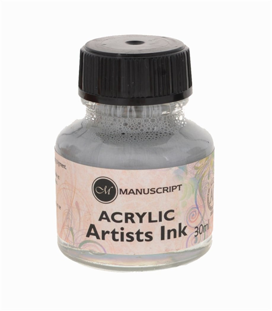 Manuscript Akrilik Mürekkep 050 Silver